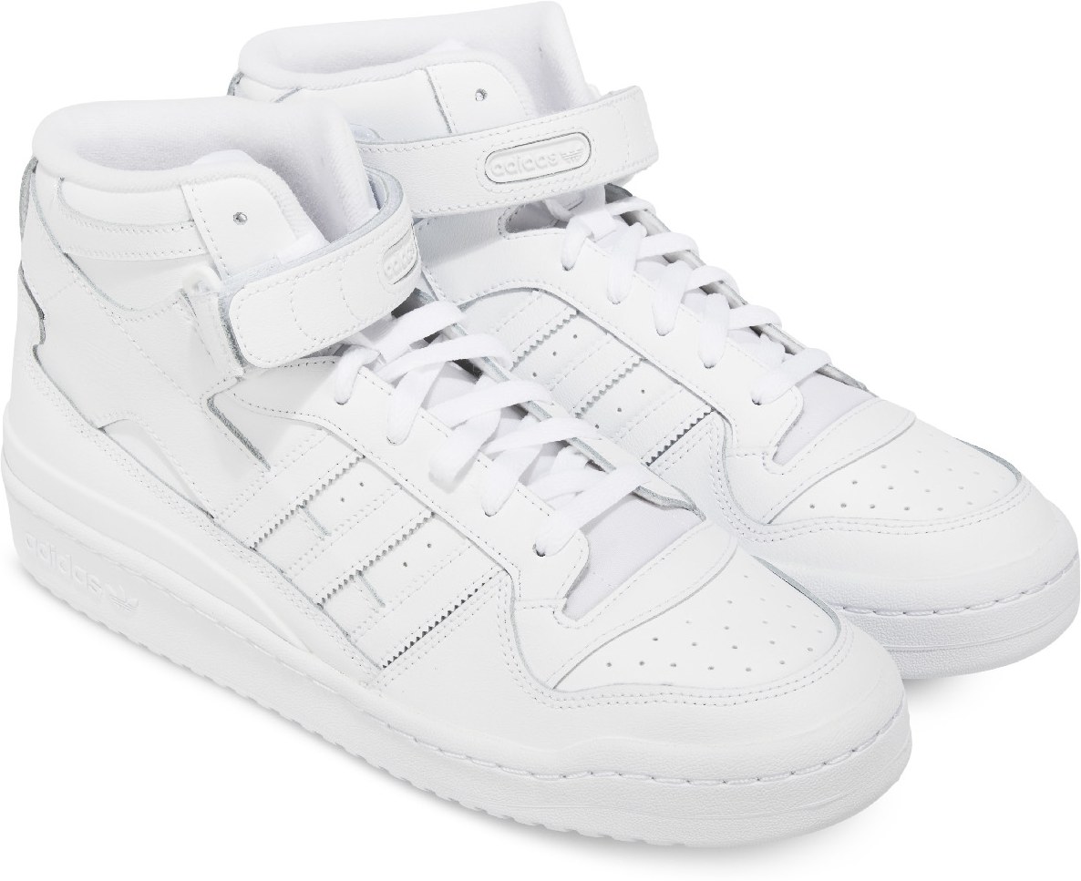 adidas Originals: White Forum Mid - 4