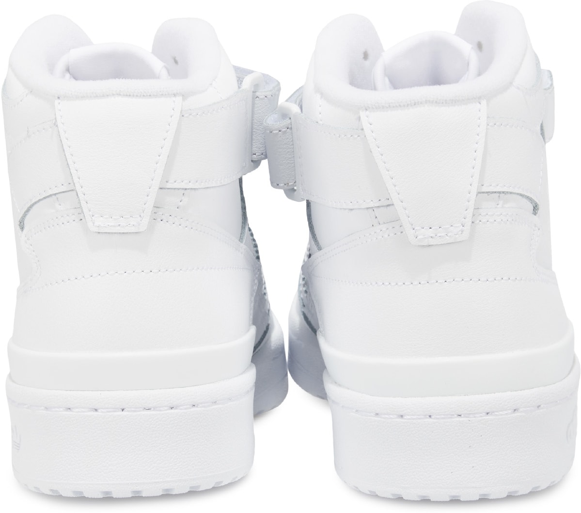 adidas Originals: White Forum Mid - 5