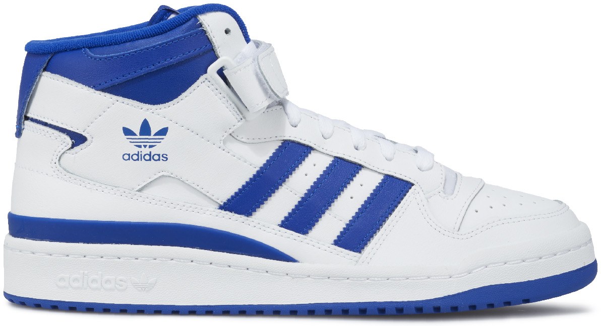 adidas Originals: White Forum Mid - 1