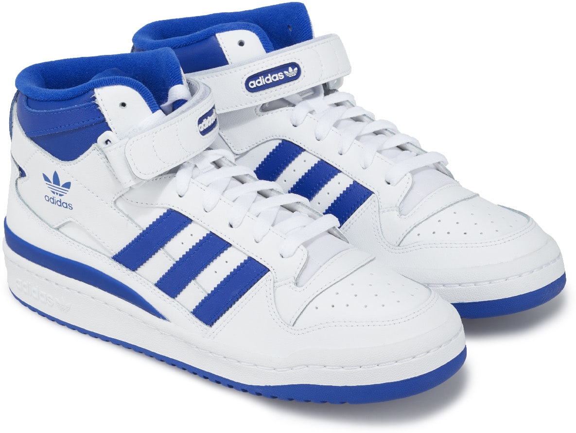 adidas Originals: White Forum Mid - 4