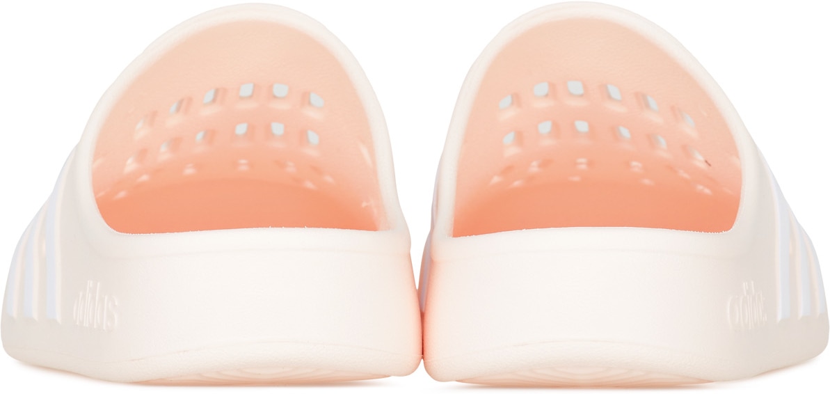 adidas Originals: Pink Adilette Clogs - 5