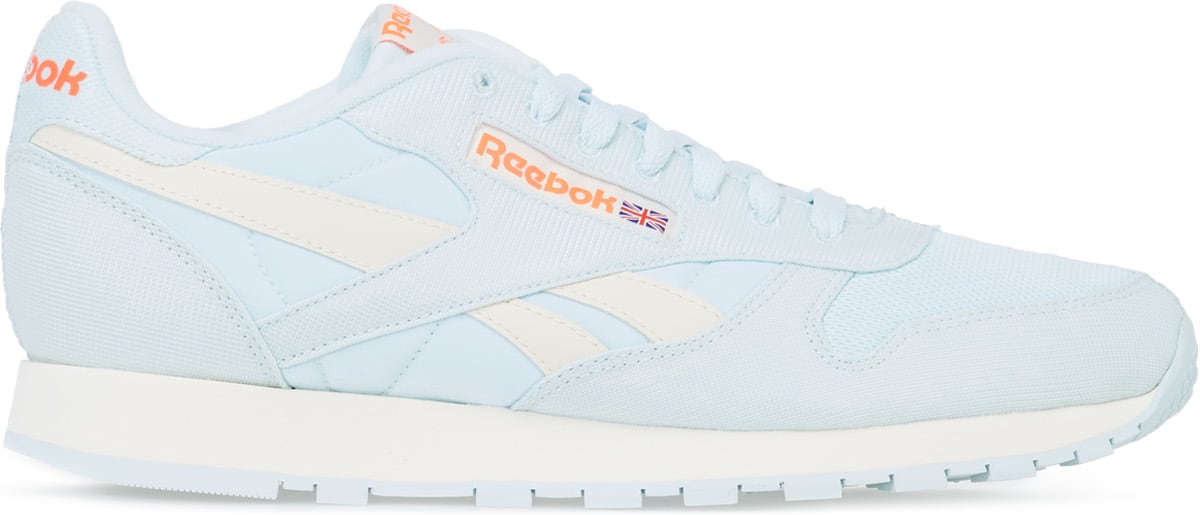 Reebok: Bleu Classique Cuir Bleu - 1