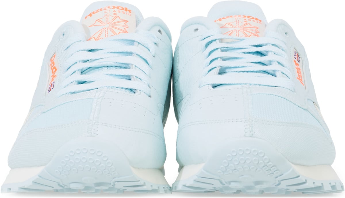 Reebok: Blue Classic Leather - 3