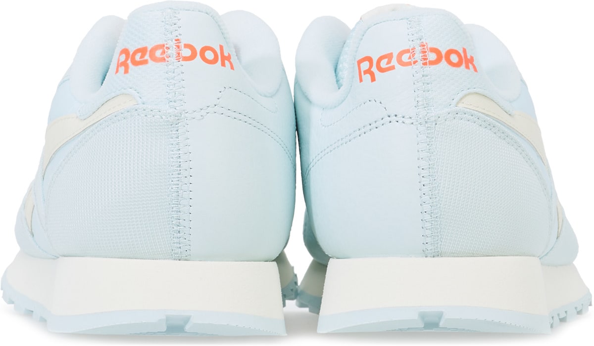 Reebok: Bleu Classique Cuir Bleu - 5