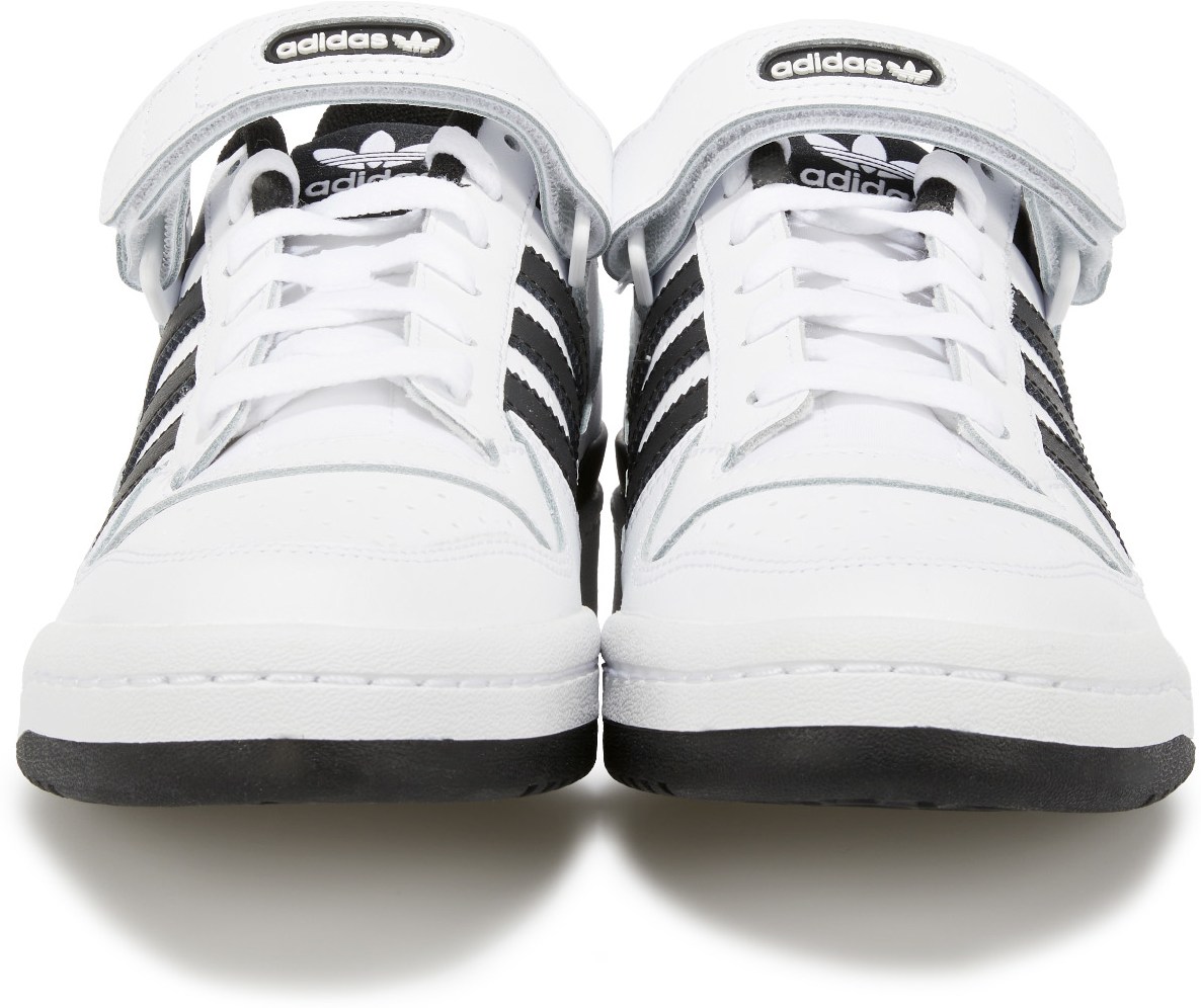 adidas Originals: White Forum Low - 3