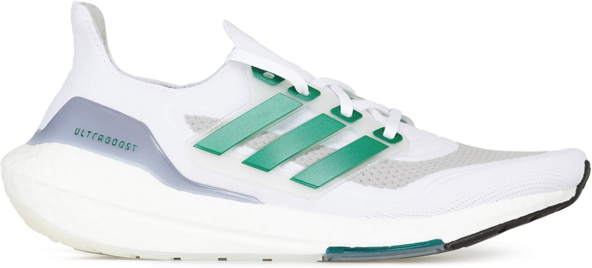 adidas Originals: White Ultraboost 21 - 1