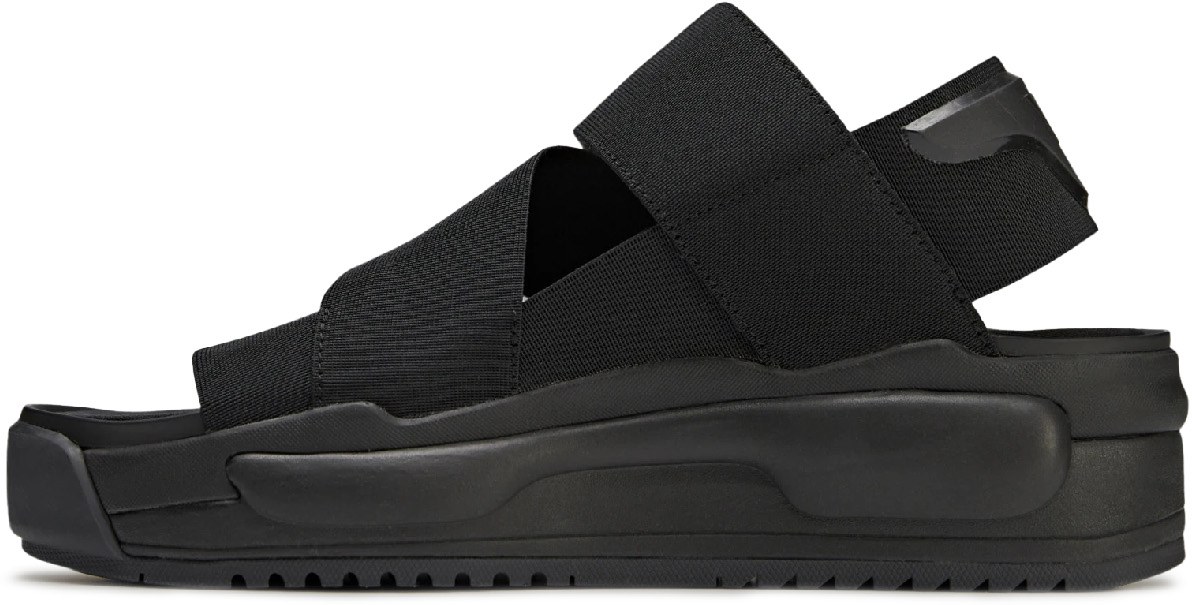 Y-3: Noir Sandales Rivalry Noir - 2