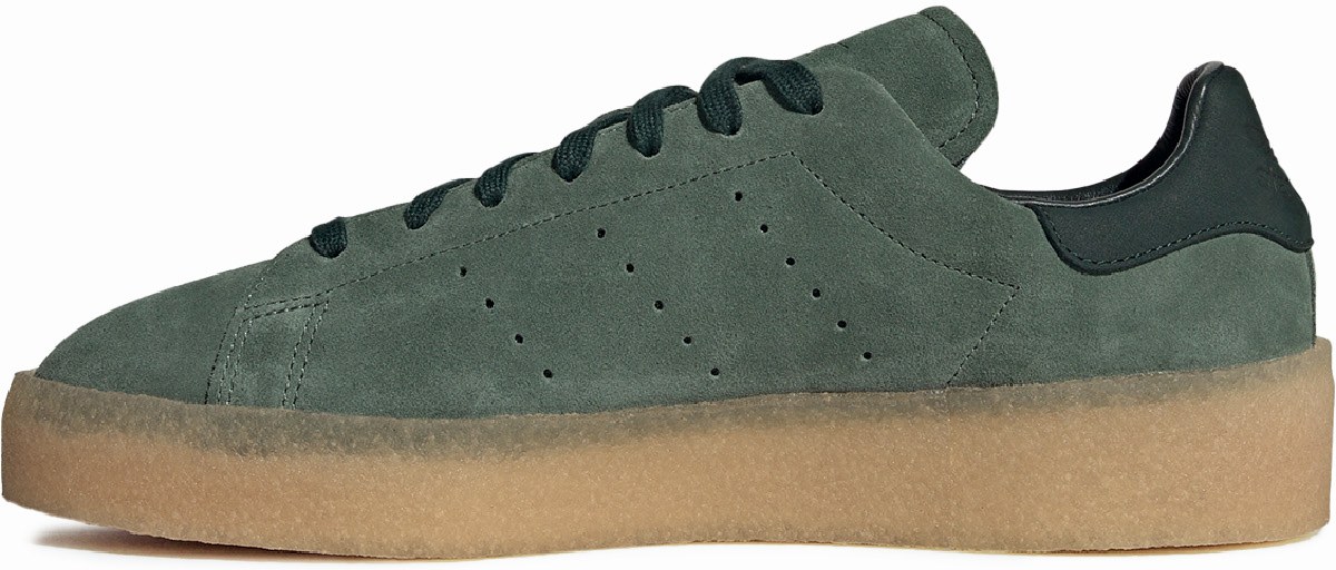 adidas Originals: Green Stan Smith Crepe - 2