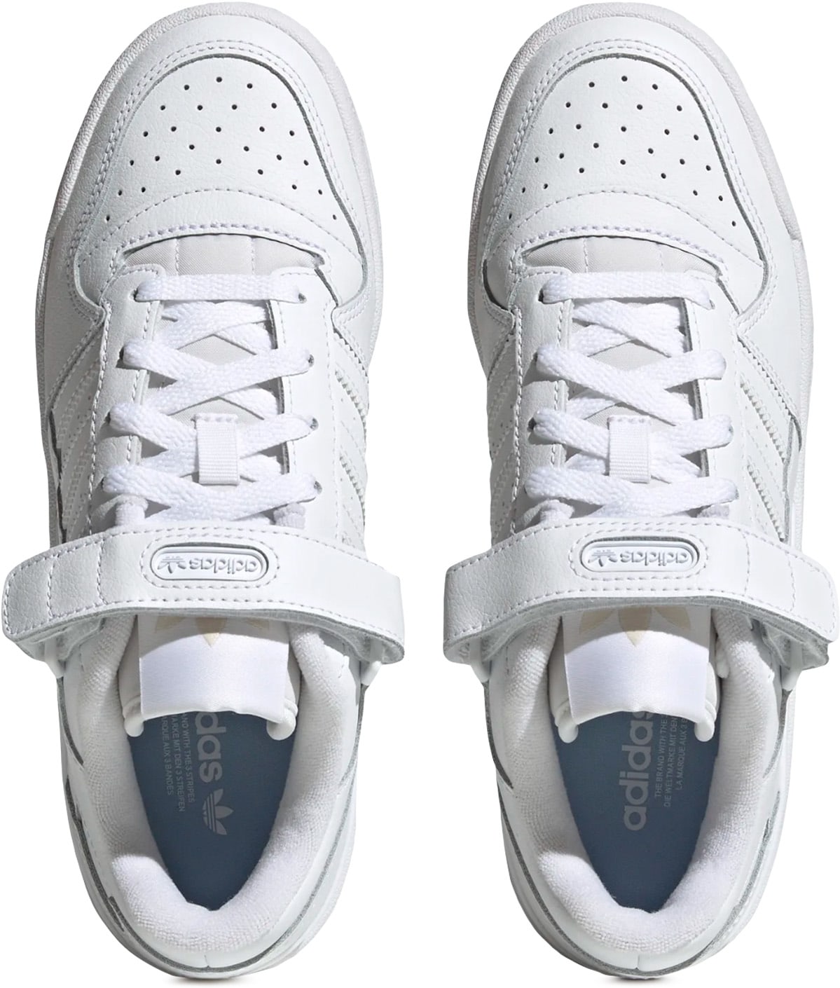 adidas Originals: White Forum Low - 5