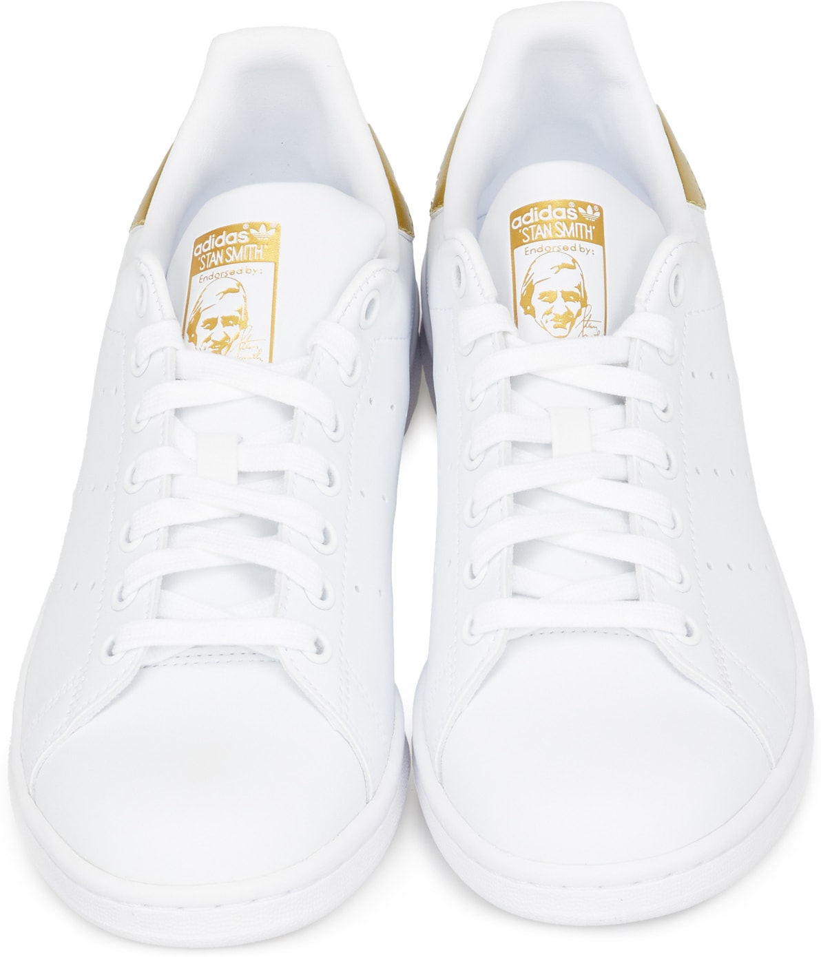 adidas Originals: Blanc Stan Smith Blanc - 4