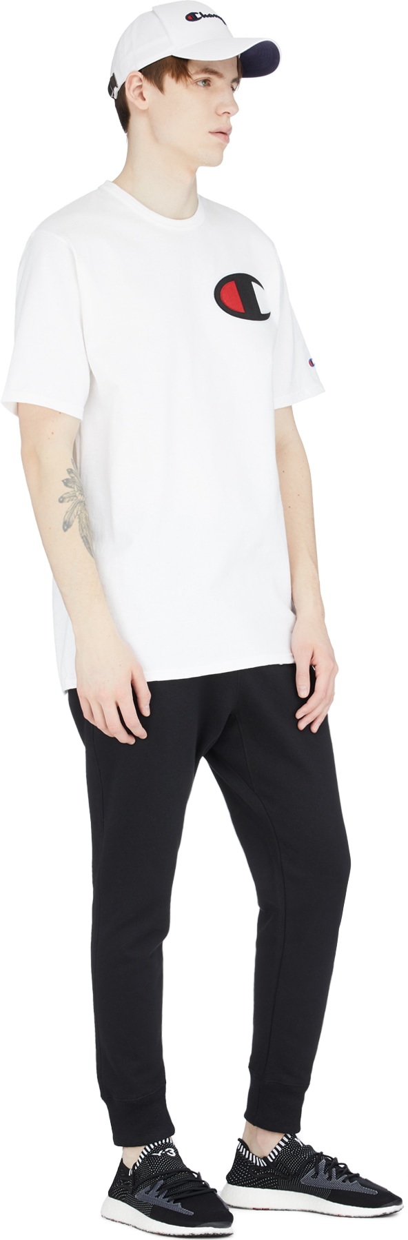 Champion Black Reverse Weave Jogger Pants influenceu United States influenceu