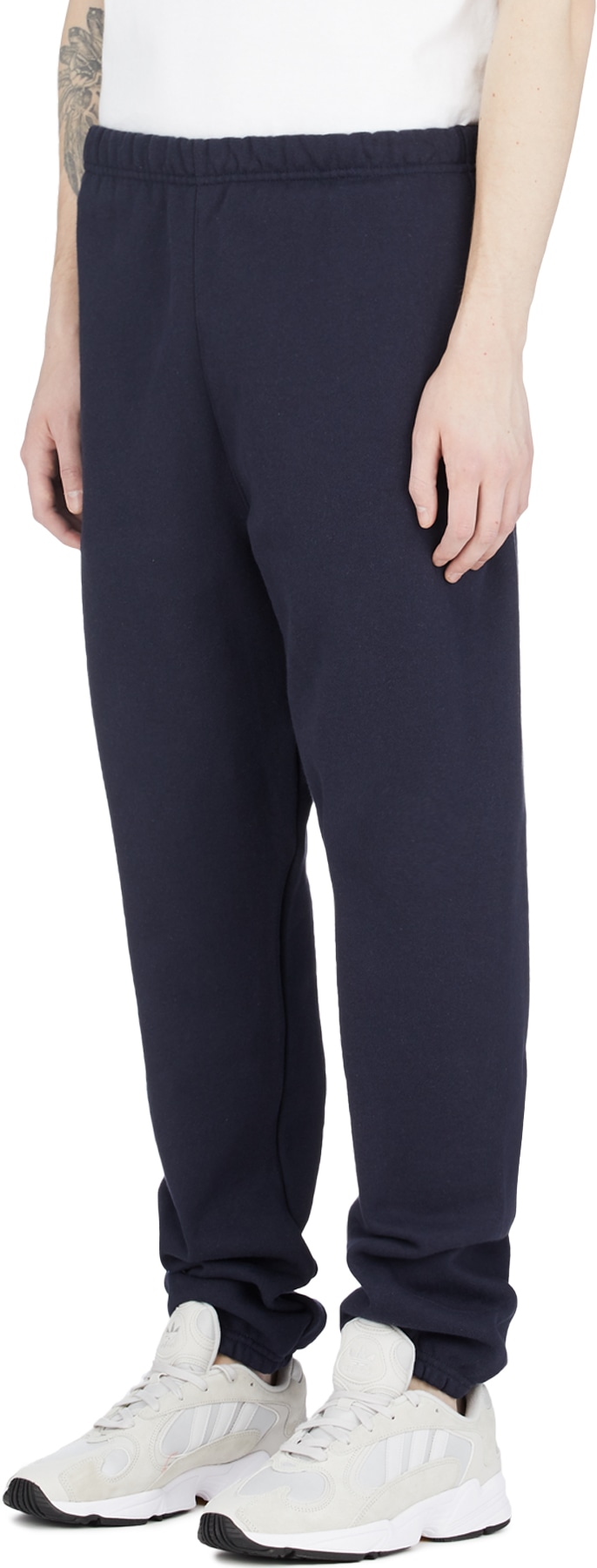 Champion: Blue Reverse Weave Sweatpants - 2