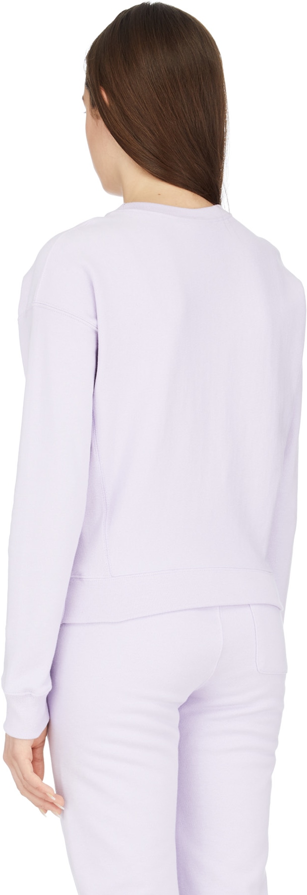 Champion: Mauve Pull Tissage Inversé Mauve - 3