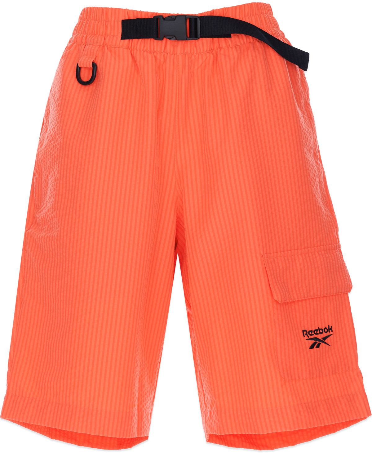 Reebok: Orange Classic Summer Shorts - 1