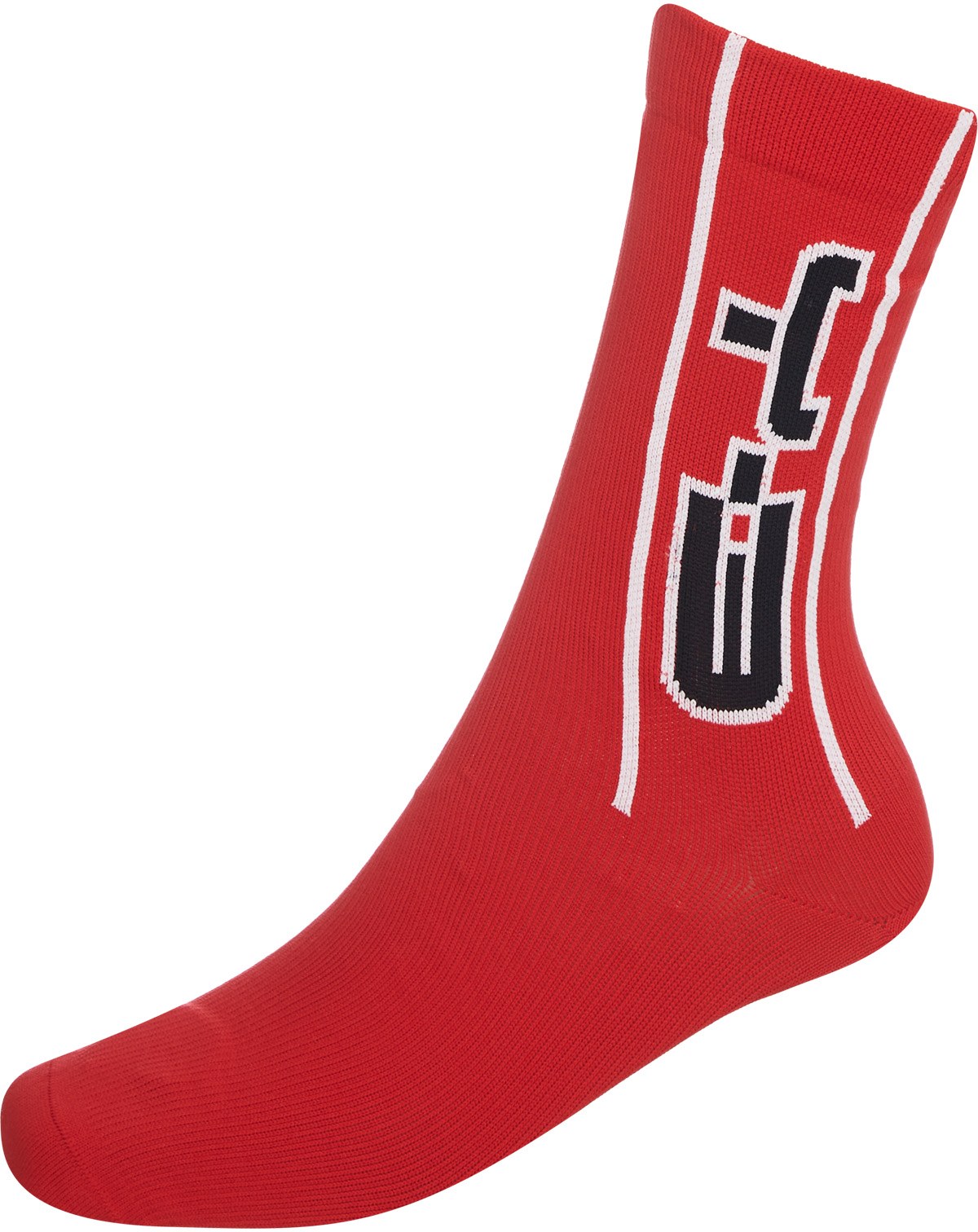 Y-3: Red CH2 Socks - 1