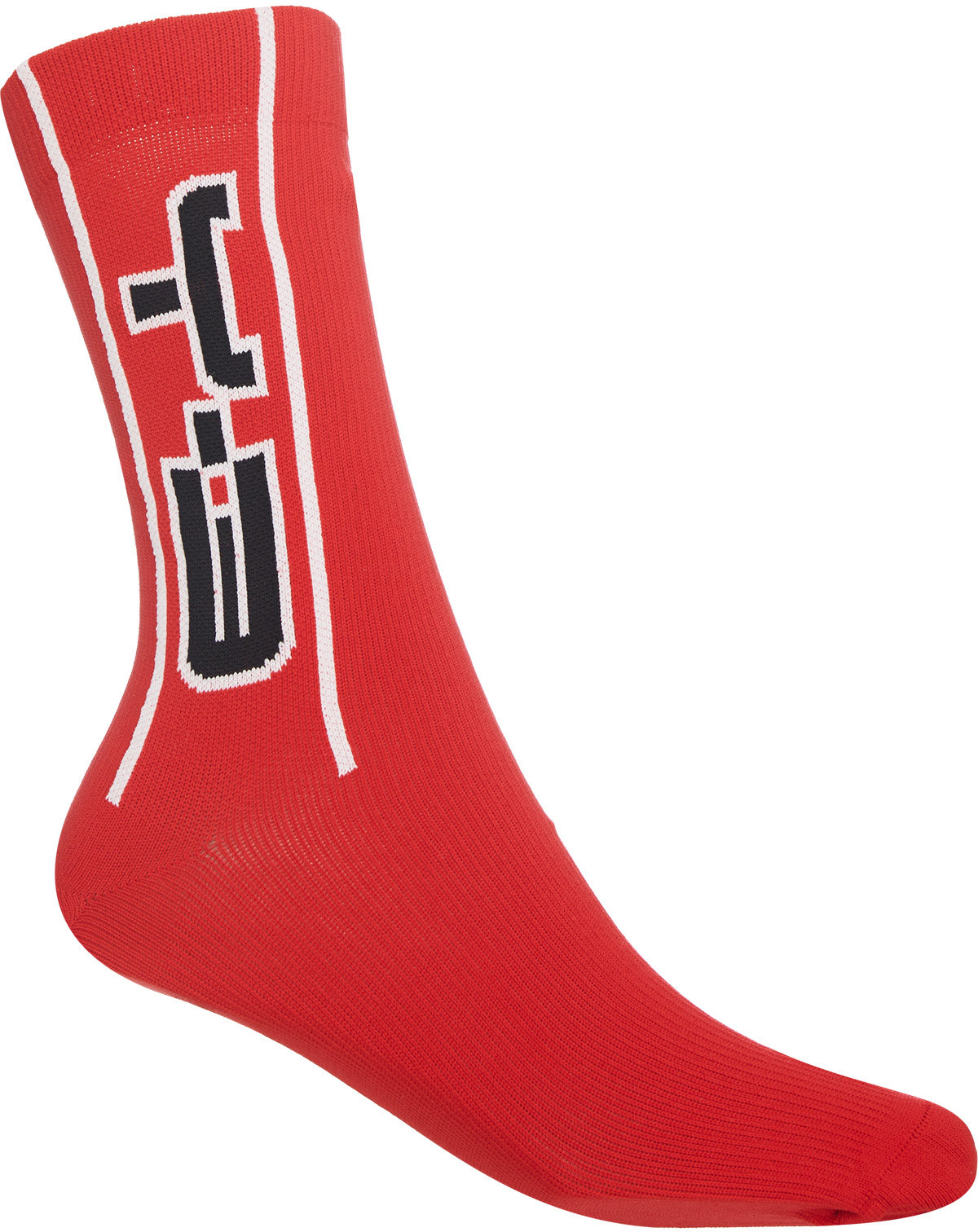 Y-3: Red CH2 Socks - 2