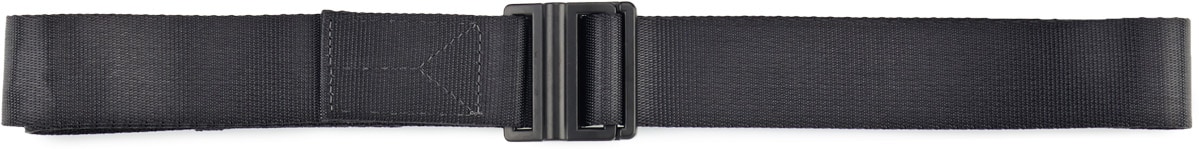 Y-3: Gris Ceinture à logo Classic Gris - 1