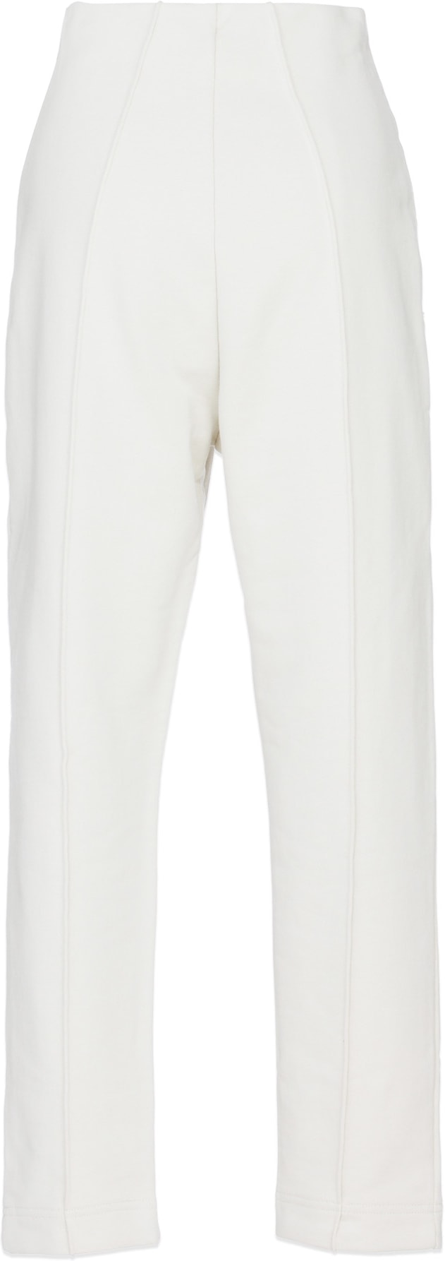 Y-3: Neutrals Classic Terry High Waist Pants - 3