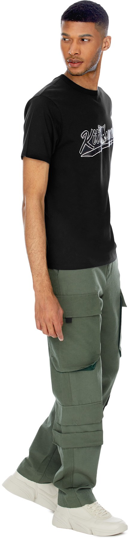 Maison Kitsuné: Noir T-Shirt Classique Varsity Fox Noir - 4