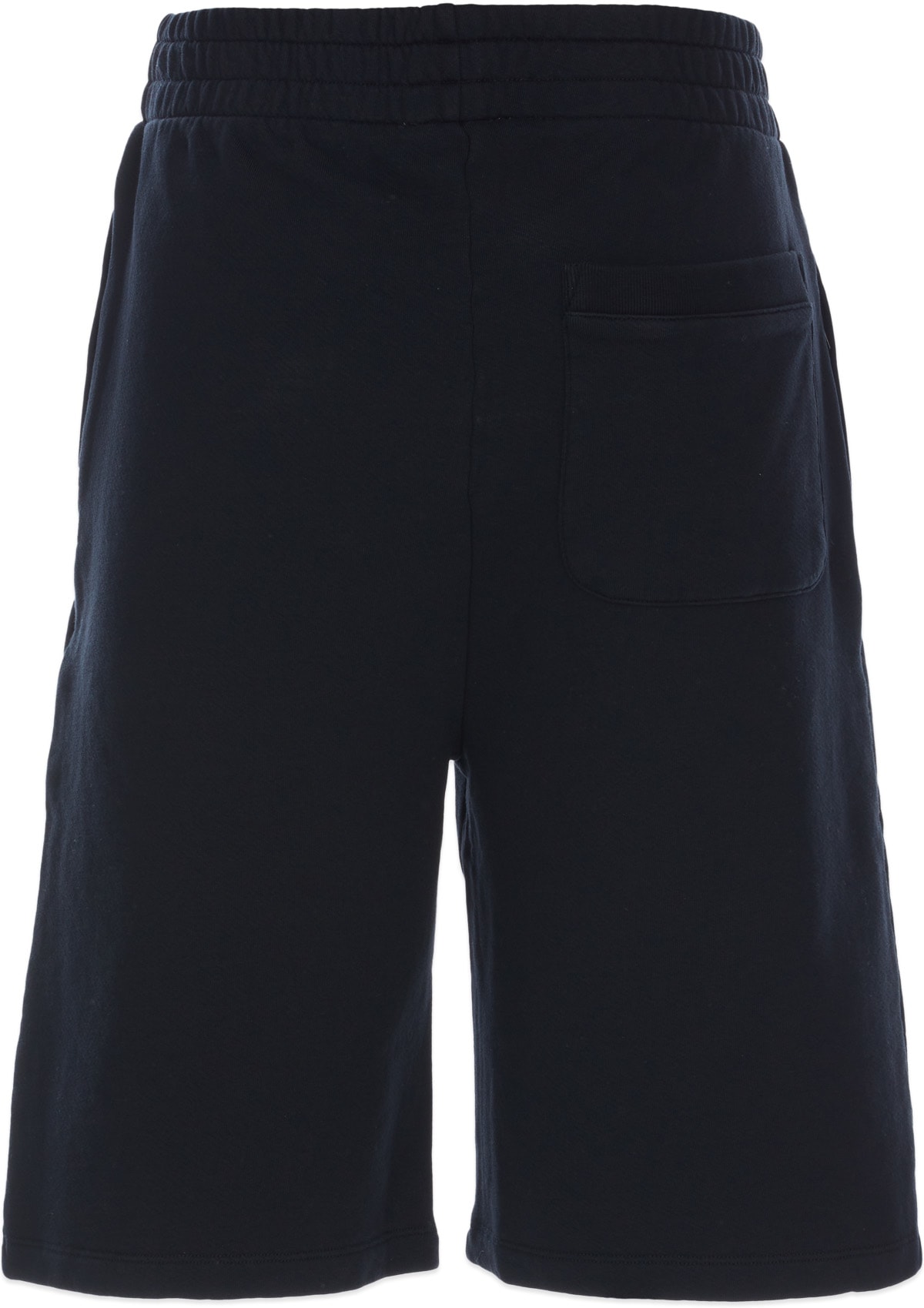 Maison Kitsuné: Black Tonal Fox Jogger Short - 3
