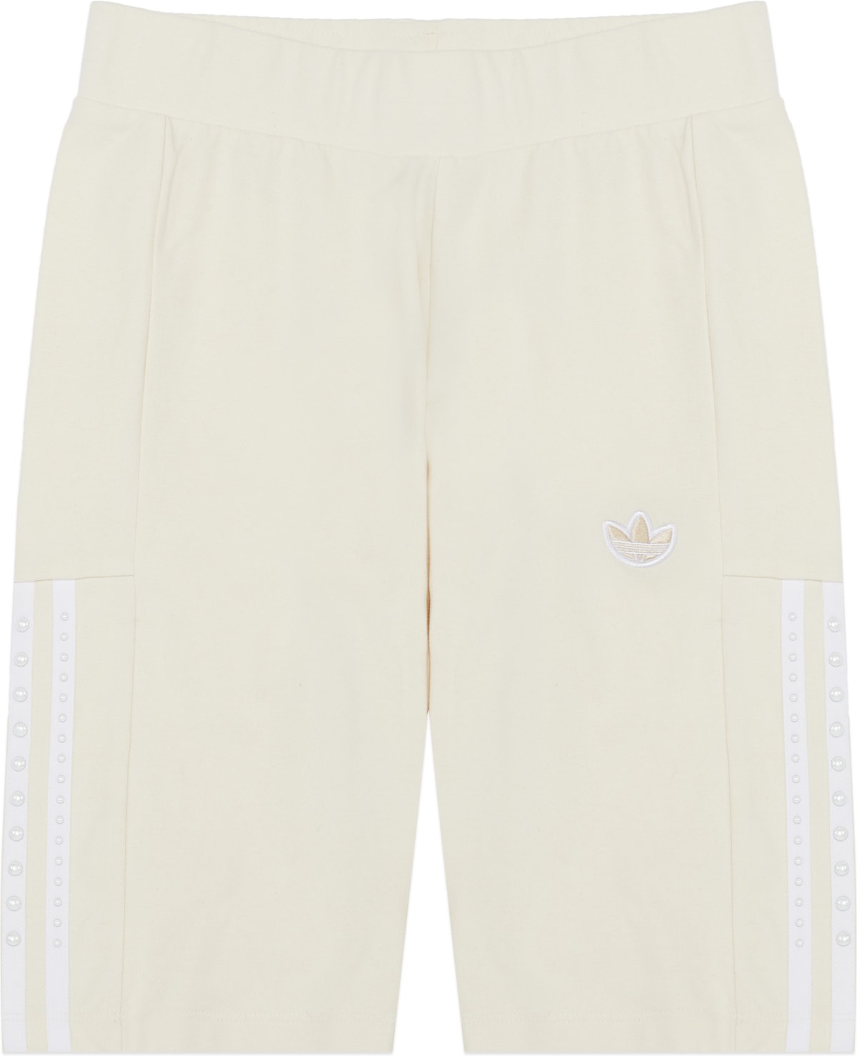 adidas Originals: White No-Dye Short Tights - 1