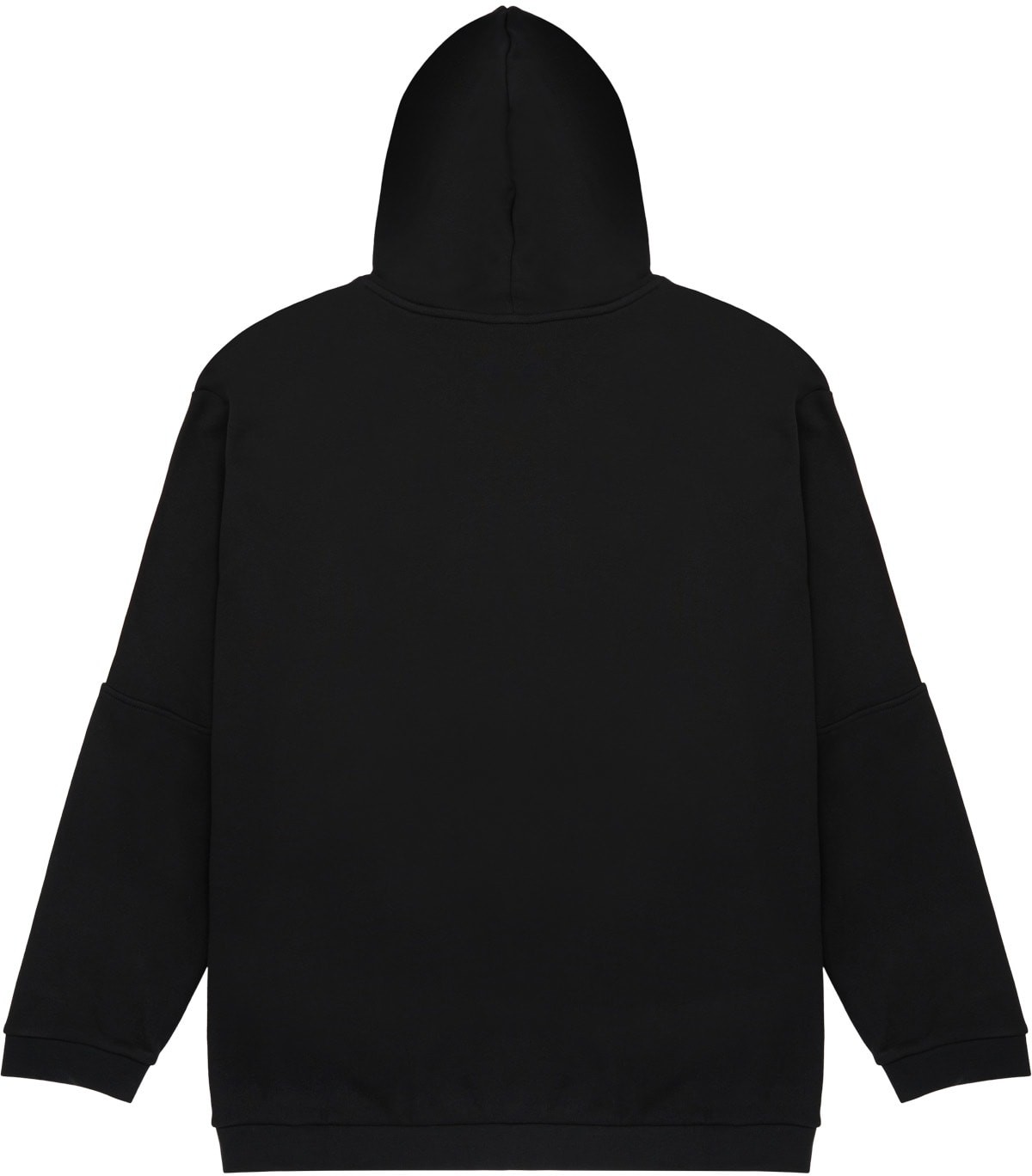 adidas Originals: Black SPRT 3-Stripes Hoodie - 2