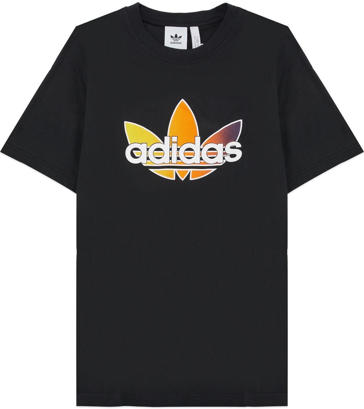 adidas Originals: Black SPRT Graphic T-Shirt - 1