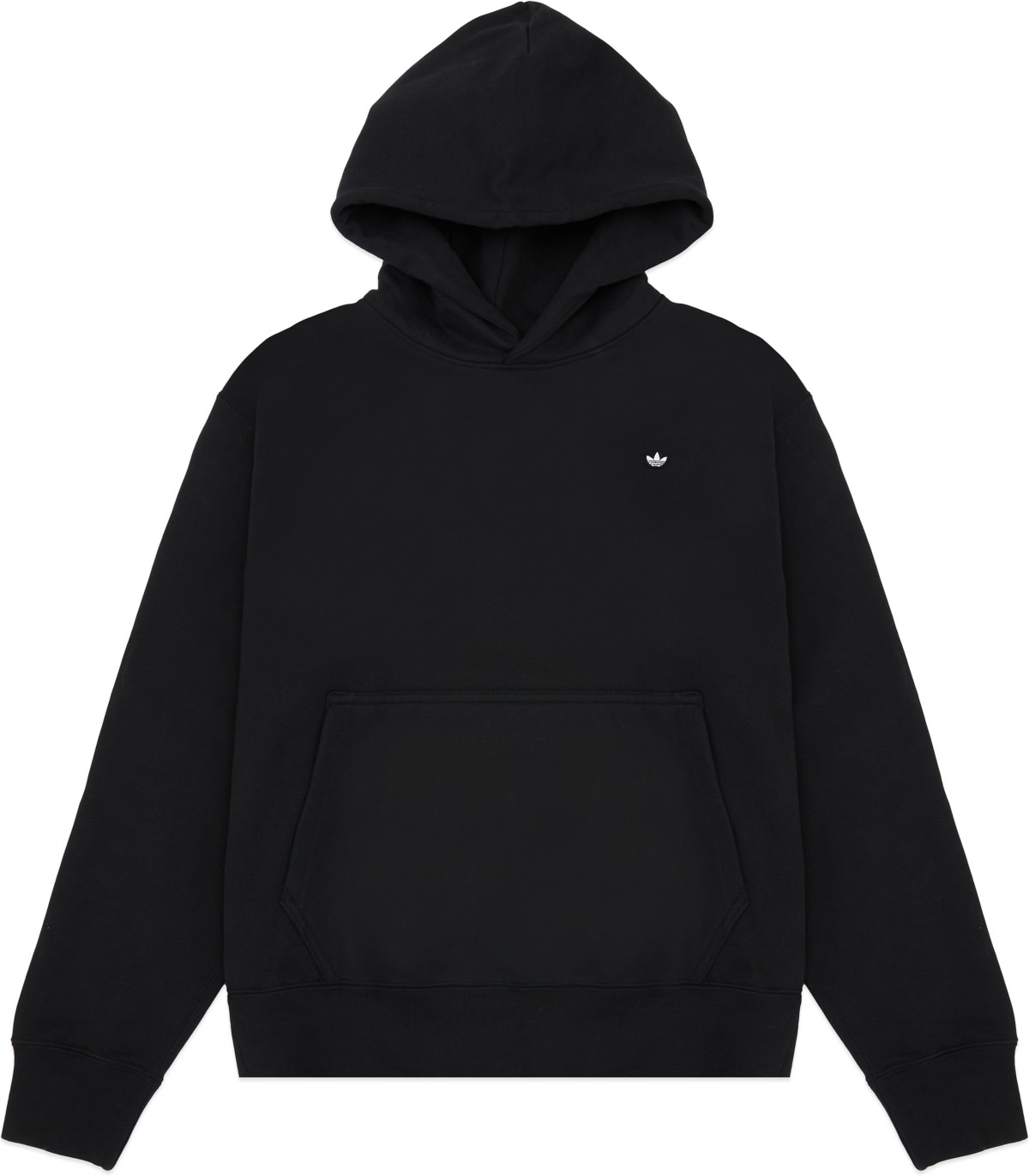 adidas Originals: Black Adicolor Premium Hoodie - 1