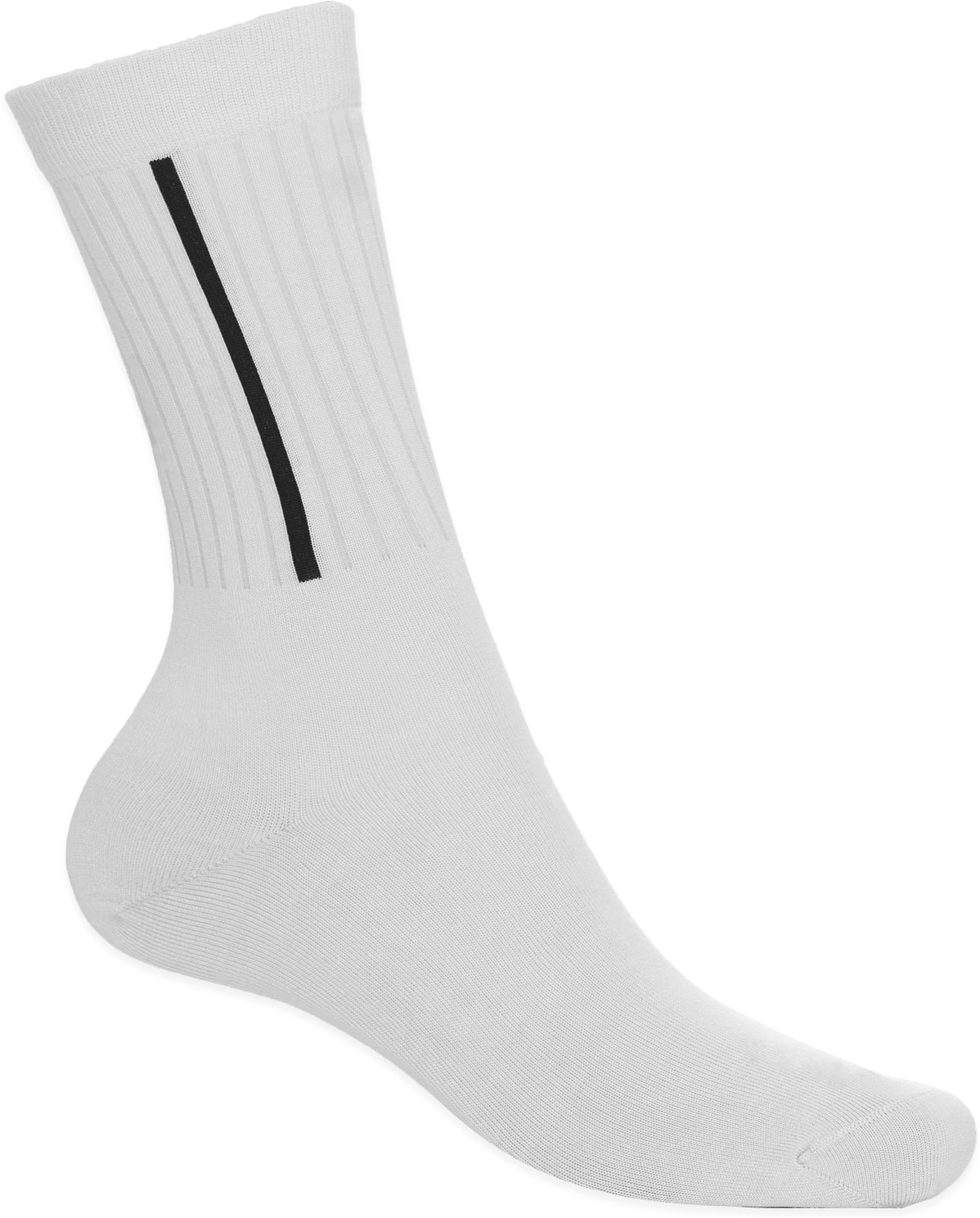Y-3: Grey Classic Crew Socks - 2