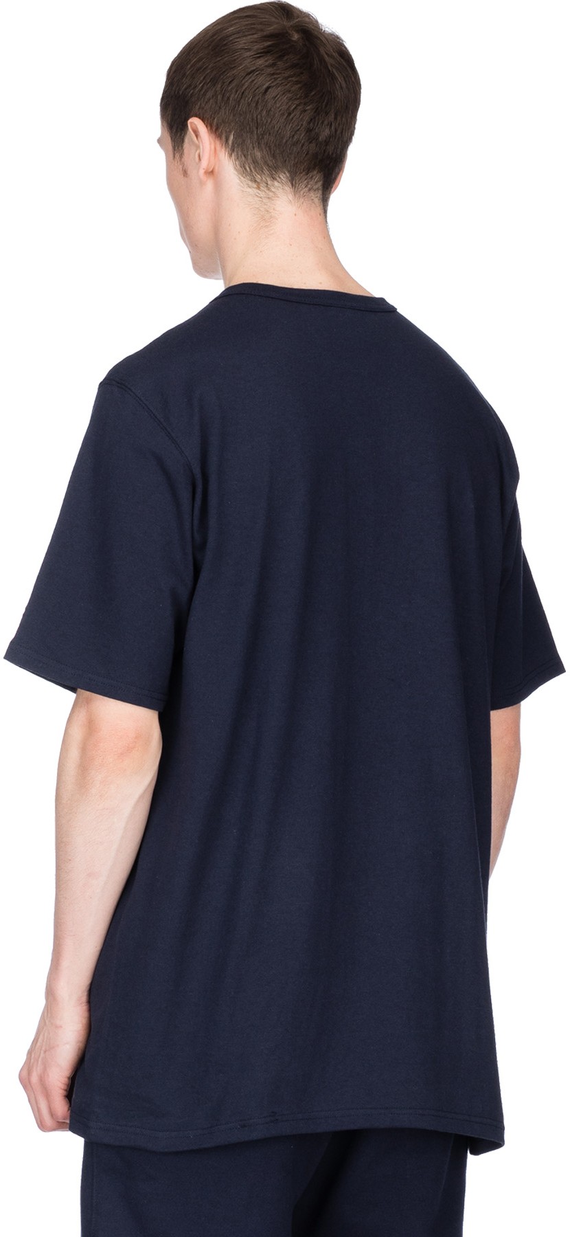 Champion: Blue C Sleeve Jersey T-Shirt - 3