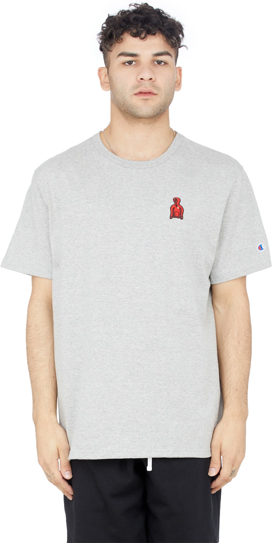 Champion: Grey Heritage T-Shirt - 1