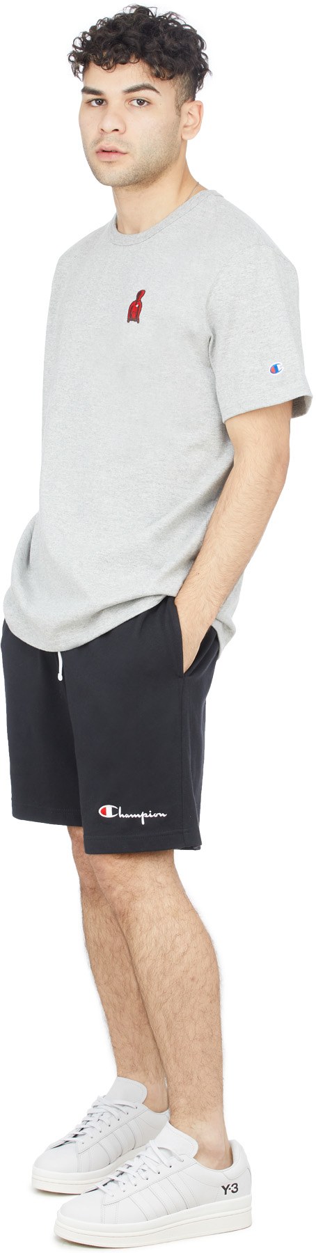 Champion: Grey Heritage T-Shirt - 4