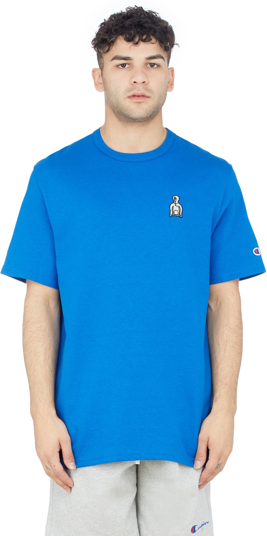 Champion: Blue Heritage T-Shirt - 1