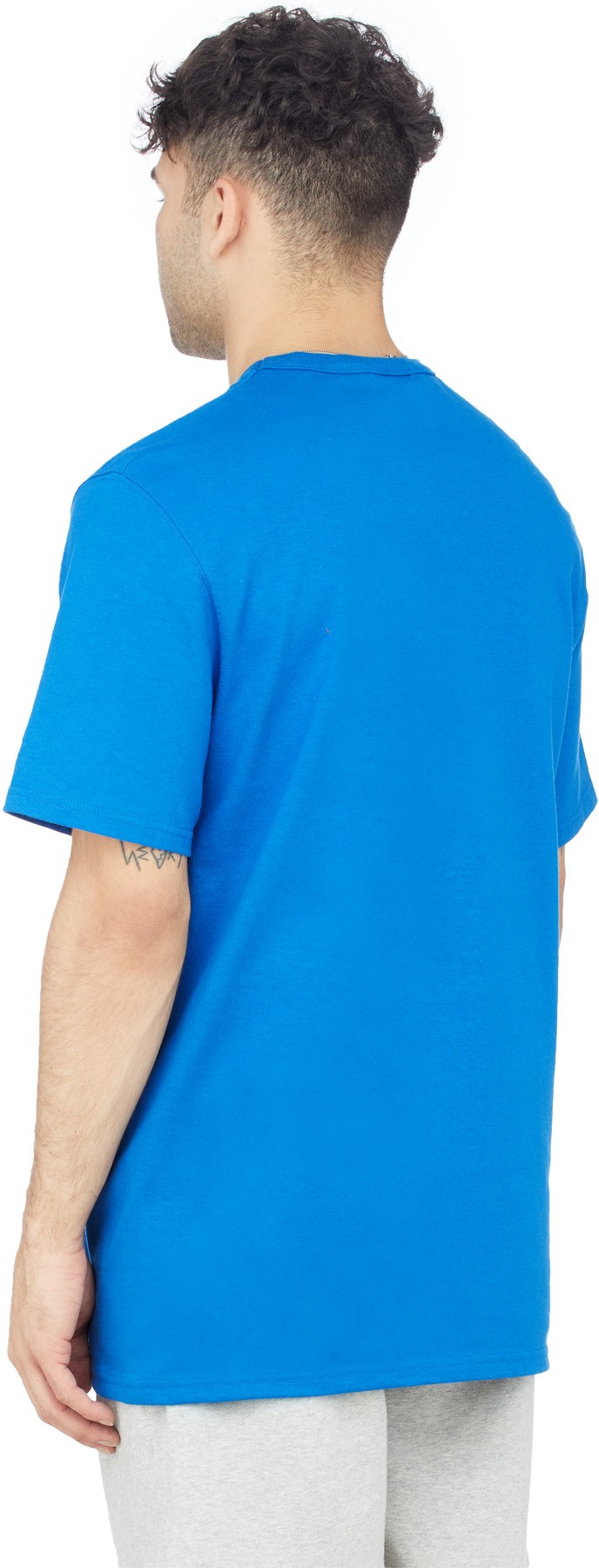 Champion: Blue Heritage T-Shirt - 3