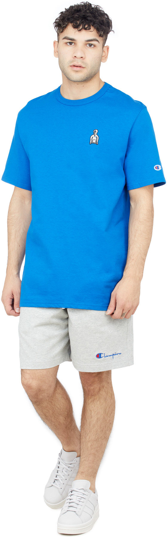 Champion: Blue Heritage T-Shirt - 4