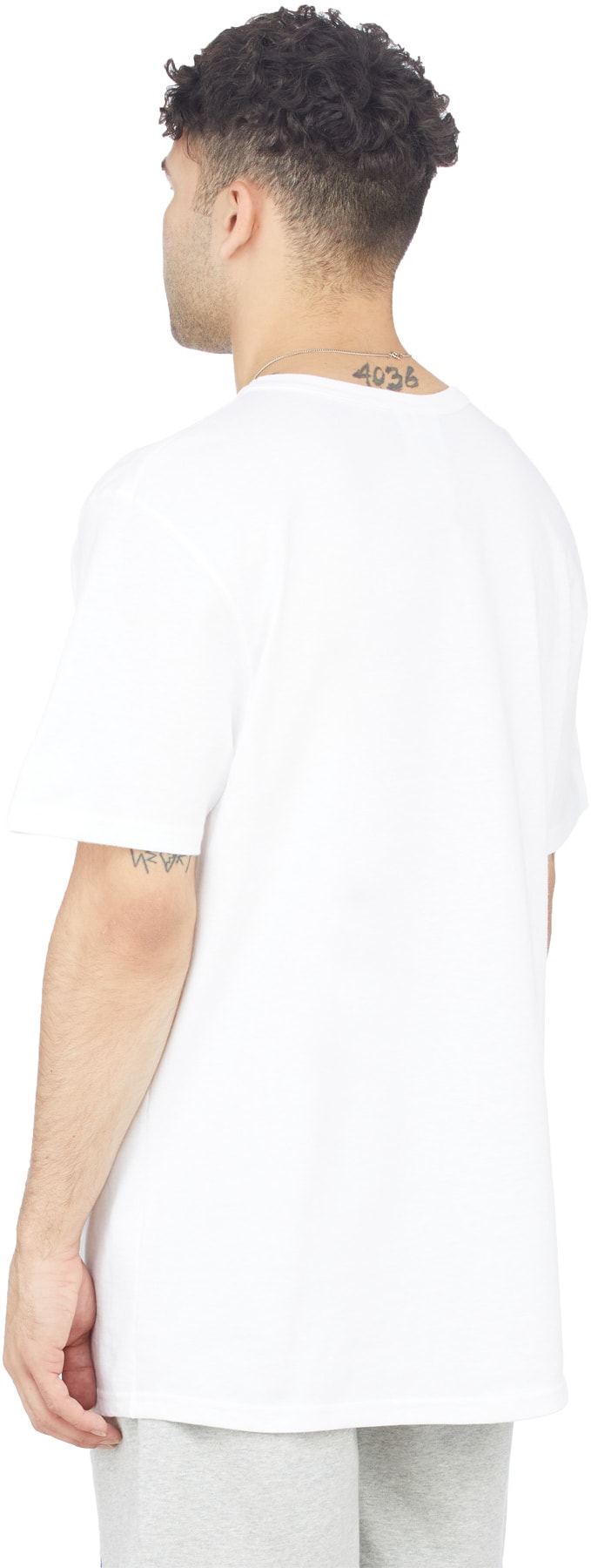 Champion: White Heritage T-Shirt - 3