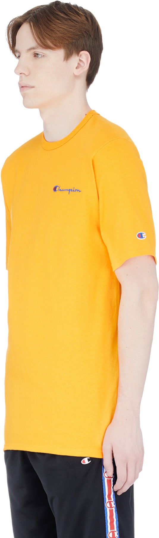 Champion: Gold Heritage Script Jersey T-Shirt - 2