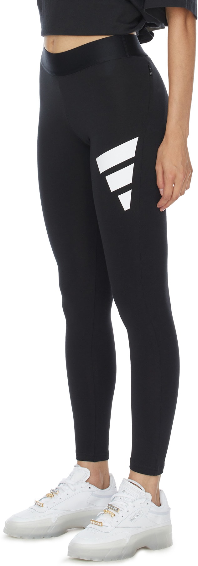 adidas Originals: Black Future Icon Leggings - 2