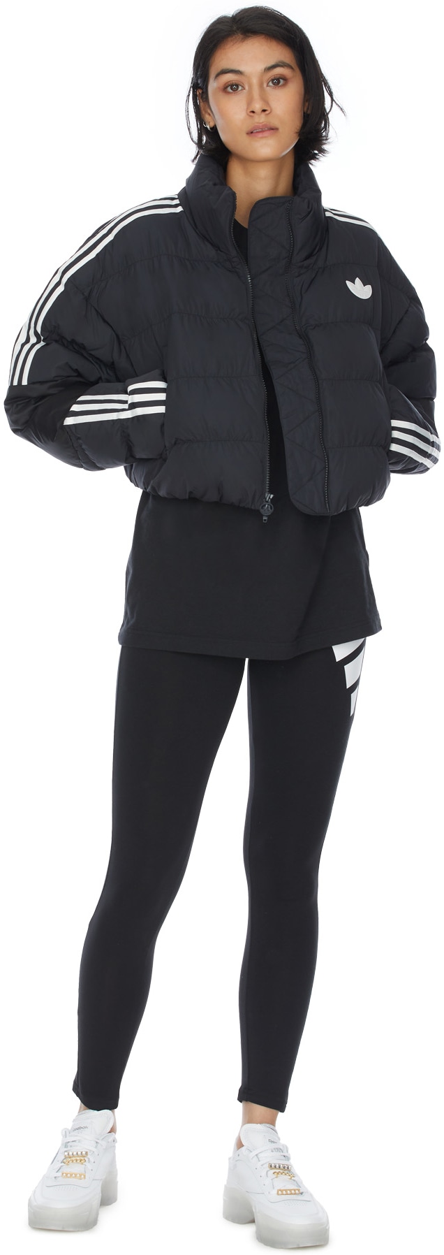 adidas Originals: Black Future Icon Legging - 4