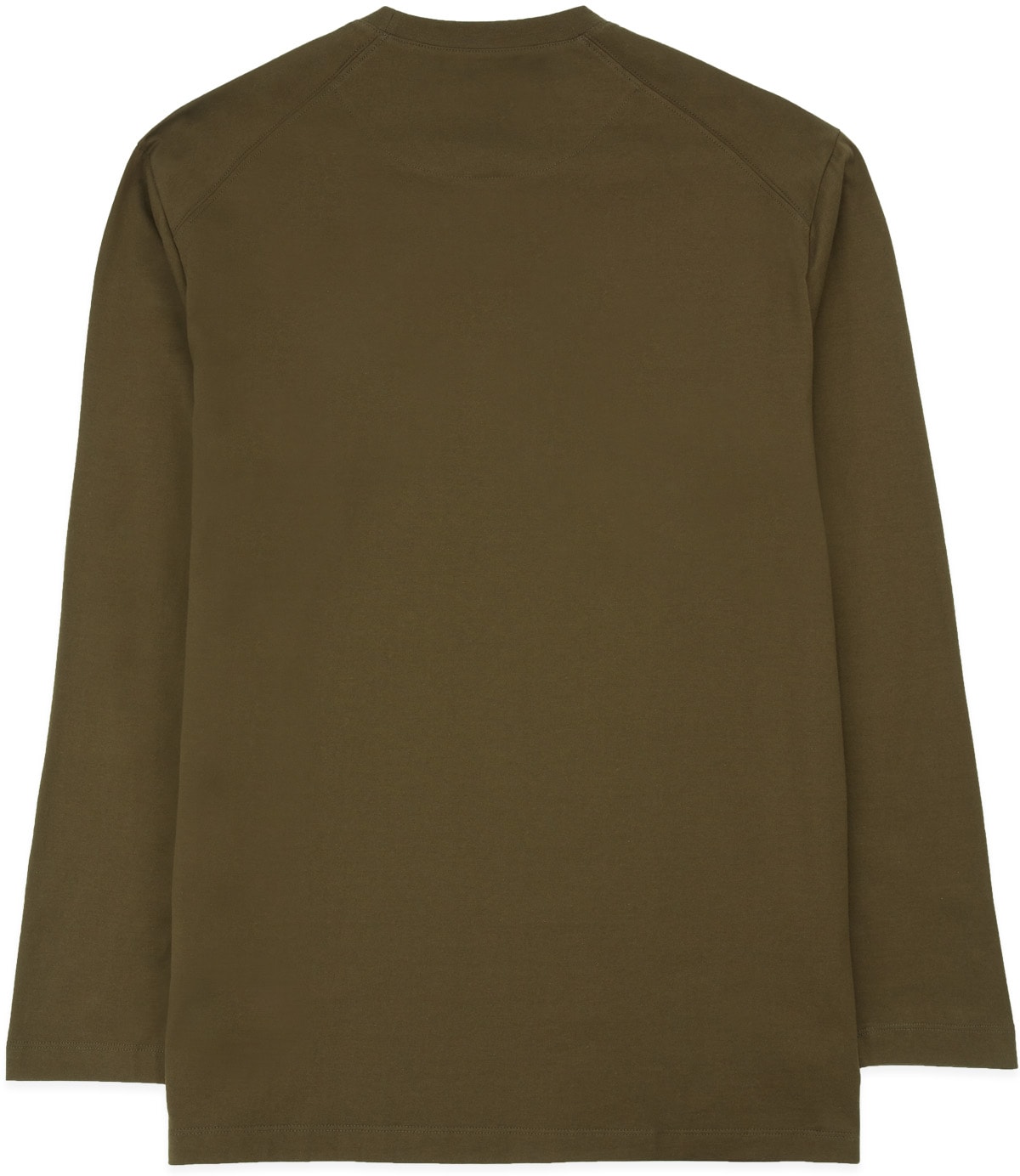 Y-3: Green Classic Chest Logo Long Sleeve T-Shirt - 2