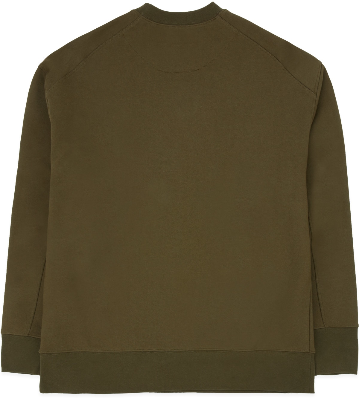 Y-3: Green Classic Chest Logo Crew Sweater - 2