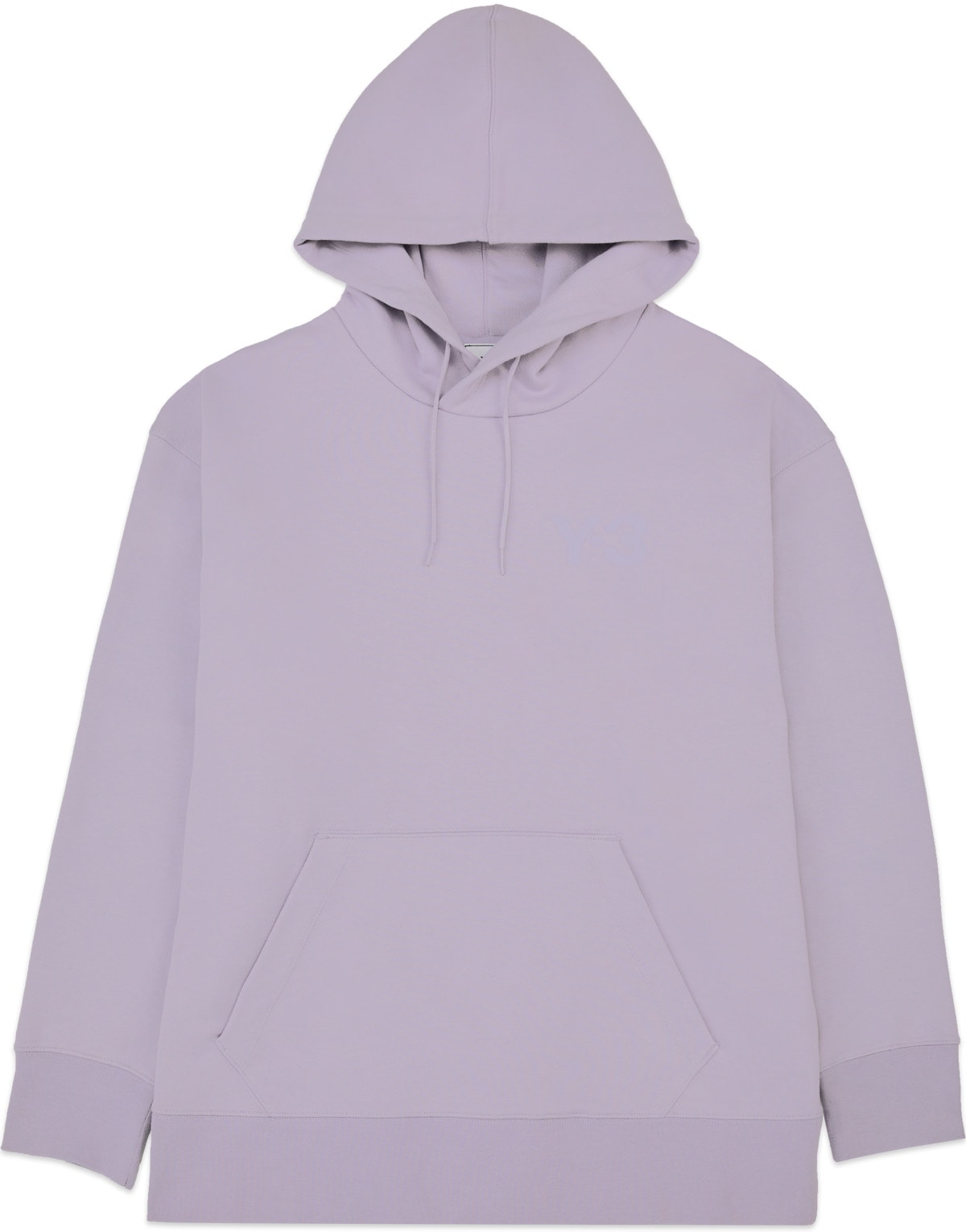 Y-3: Mauve Veste à Capuche à Logo Mauve - 1