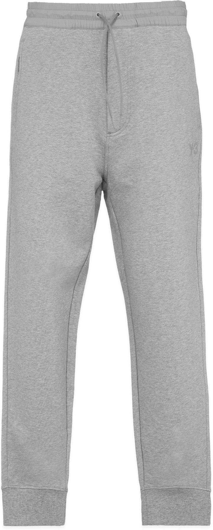 Y-3: Gris Pantalon de survêtement Gris - 1
