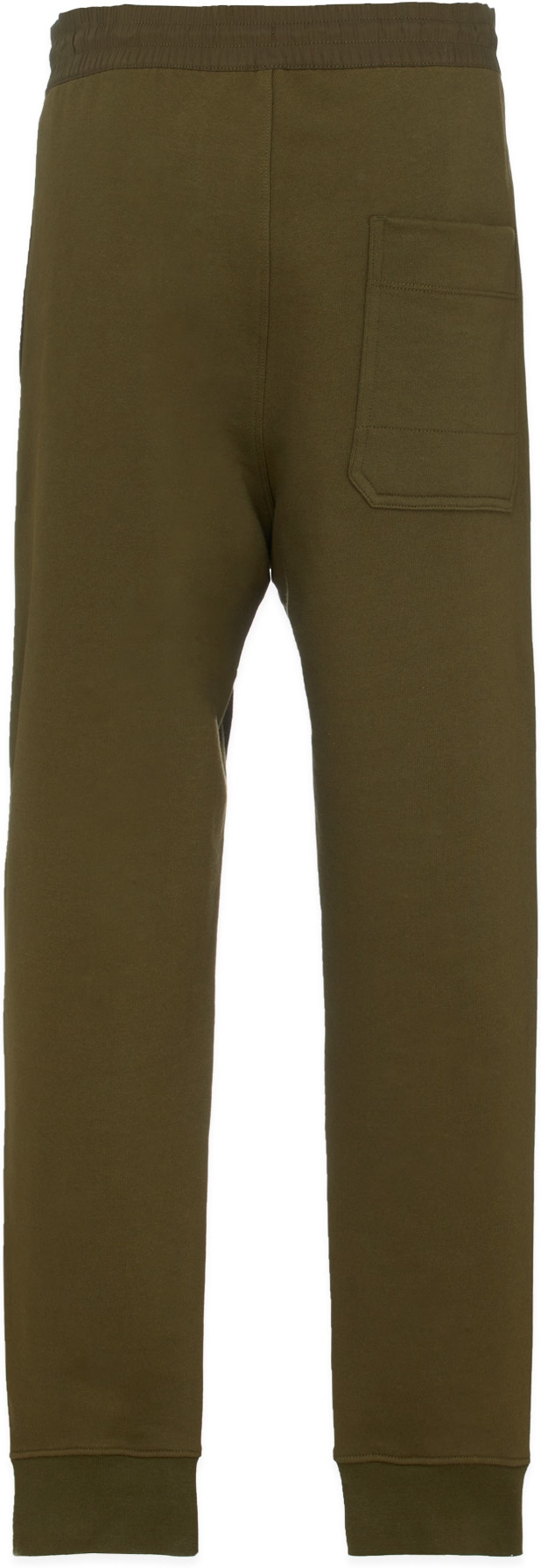 Y-3: Green Classic Terry Cuffed Pants - 3