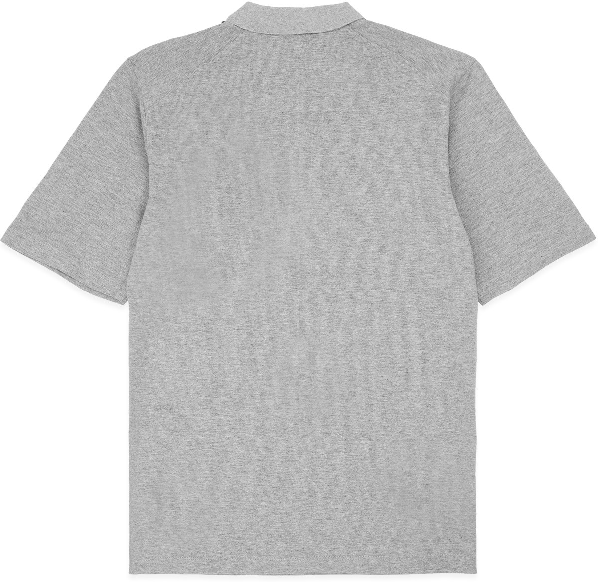 Y-3: Grey Classic Pique Polo Shirt - 2