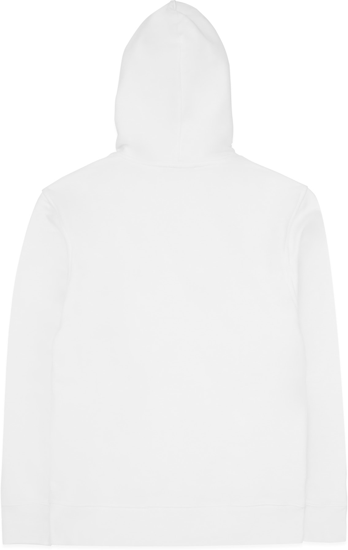 Y-3: White Square Label Graphic Hoodie - 2