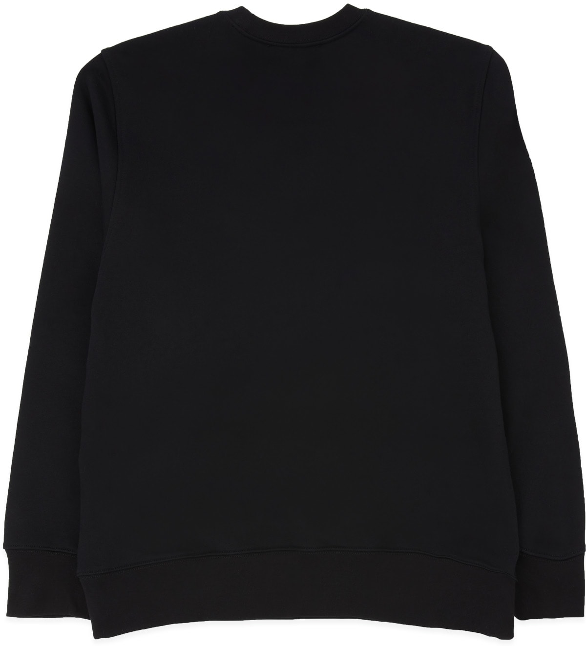 Y-3: Black Square Label Graphic Crew Pullover Sweater - 2