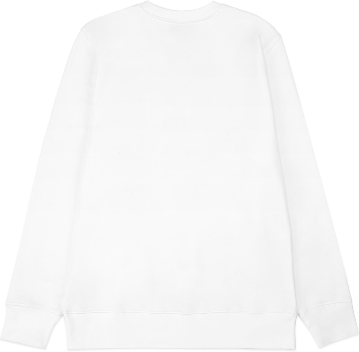 Y-3: White Square Label Graphic Crew Sweater - 2