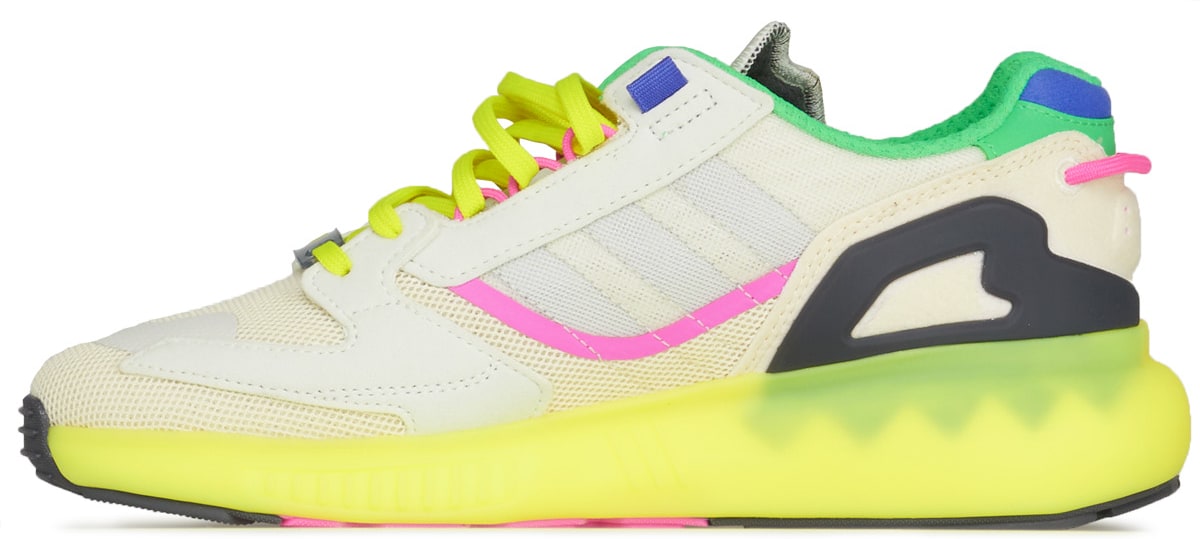 adidas Originals: White ZX 5K Boost - 2