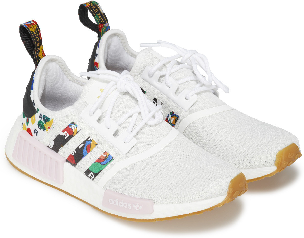 adidas Originals: White Rich Mnisi NMD_R1 - 4